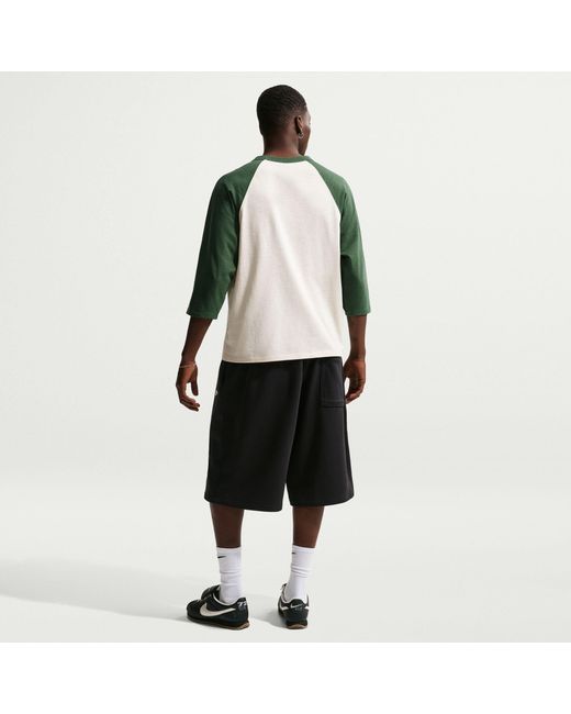 Nike Black Club Fleece Jogger Shorts for men