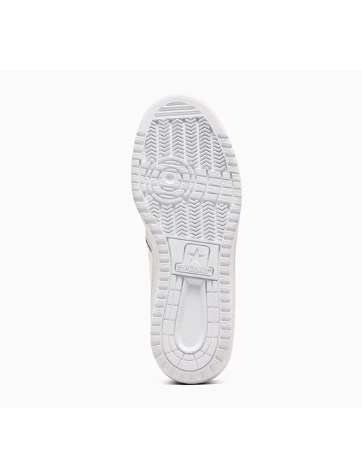 Converse White Adults Weapon Leather Low-Top Trainers