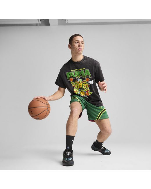PUMA Black Mb.01 Tmnt Baxter Stockma Basketball Trainers for men