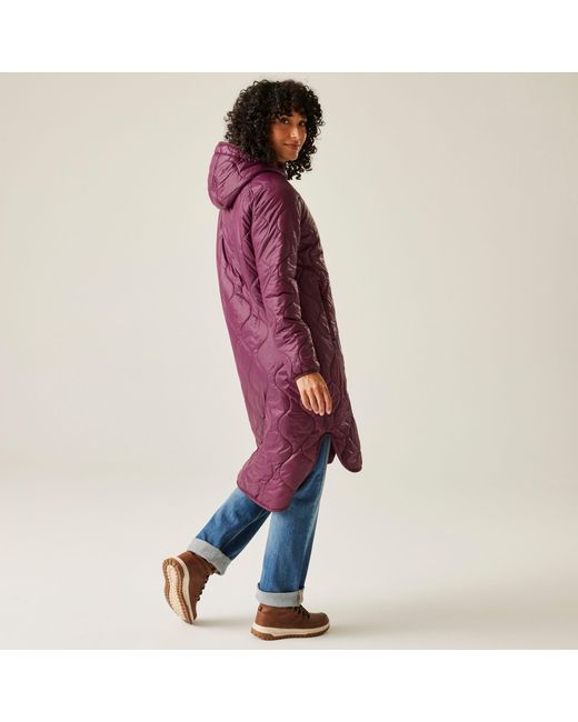 Regatta Red Triea Water-Repellent Lightweight Quilted Jacket
