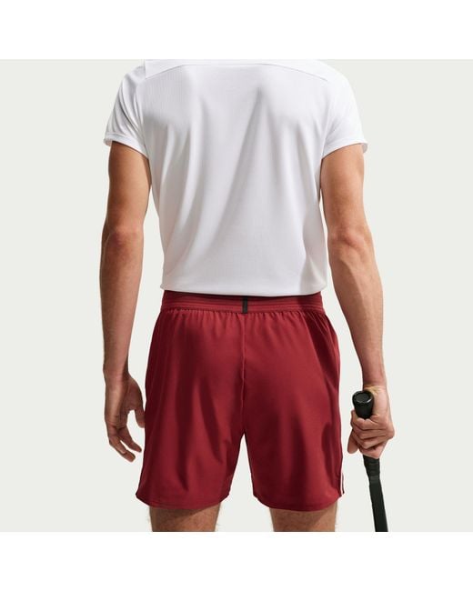 Nike Red Slam Tennis Shorts for men