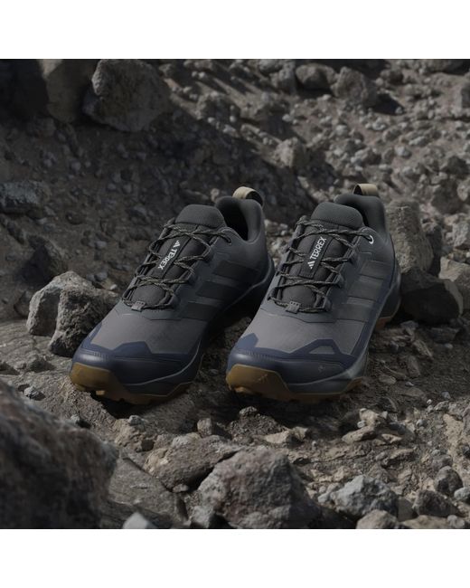 Adidas Blue Terrex Skychaser Ax5 Gore-Tex Hiking Shoes for men