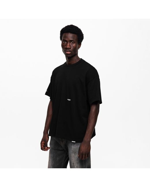 Represent Black Oversized T-Shirt for men
