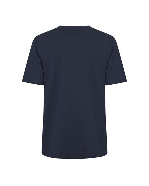 Castore Blue Crew Neck T-Shirt for men