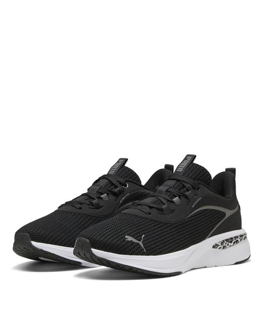 PUMA Black Softride Charm Animal Ld62