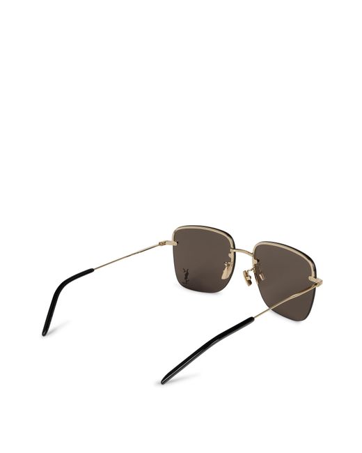 Saint Laurent Metallic 312 Aviator Sunglasses