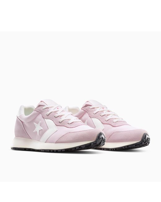Converse Pink Adults Omega Trainer Classic Low-Top Trainers