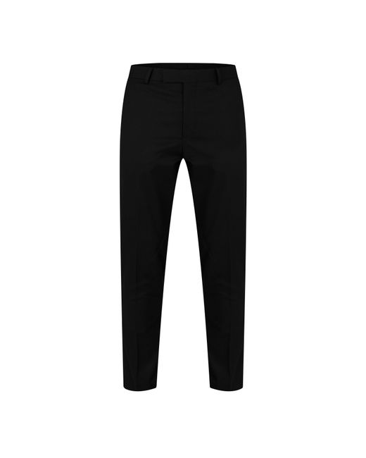 Twisted Tailor Black Kemp Tux Trousers for men