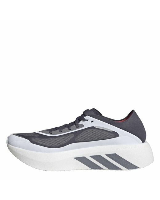 Adidas Blue Hyperboost Run Road Running Shoes for men