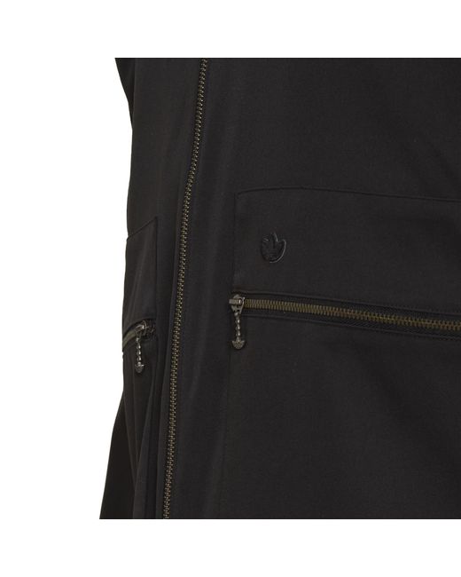 Adidas Originals Blue Adults Adicolour Contemp Long Sleeve Softshell Jacket