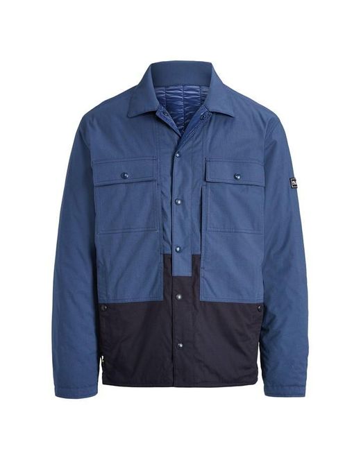 Polo Ralph Lauren Blue Jameson Cotton Blend Windbreaker Jacket for men