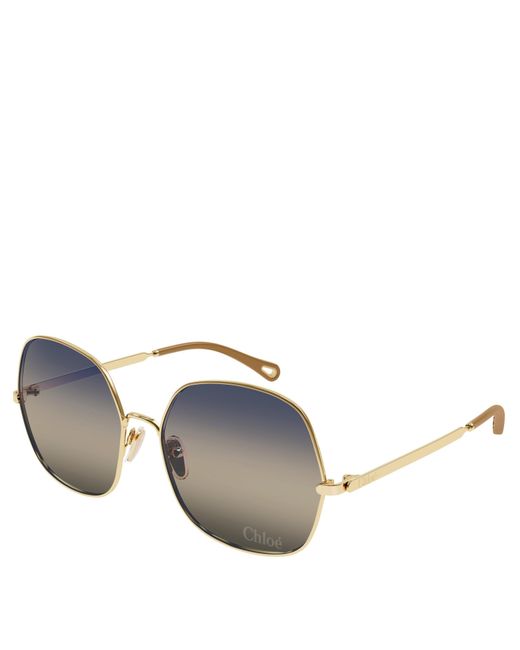 Chloé Multicolor Large Frame Oversized Sunglasses