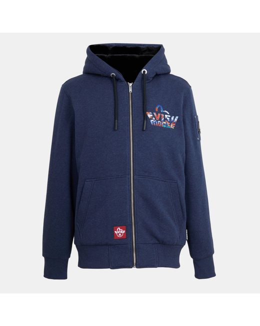 Moose Knuckles Blue X Evisu Classic Bunny for men