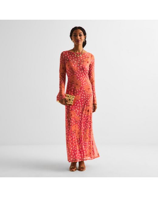 Never Fully Dressed Red Long Maxi Dress