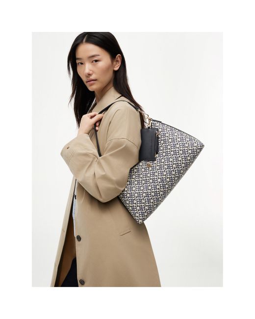 Tommy Hilfiger Gray Shoulder Bag