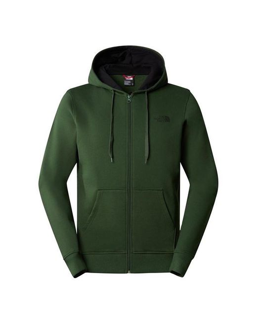 The North Face Green Open Gate Full-zip Hoodie for men
