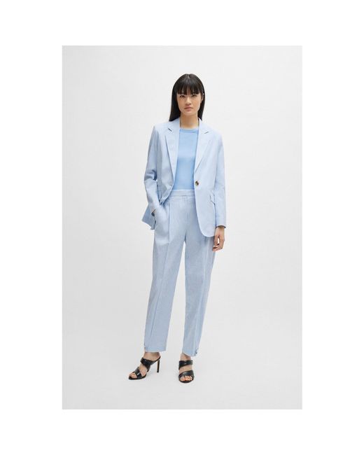 Boss Blue Jopeta Structured Formal Jacket