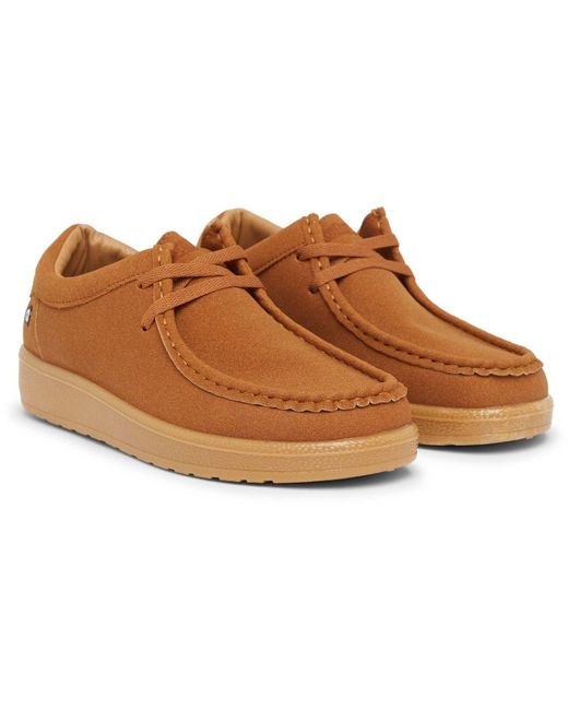 Lambretta Brown Presley Court Trainers for men