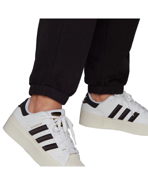Adidas Originals Blue Closed Hem Fleece Joggers