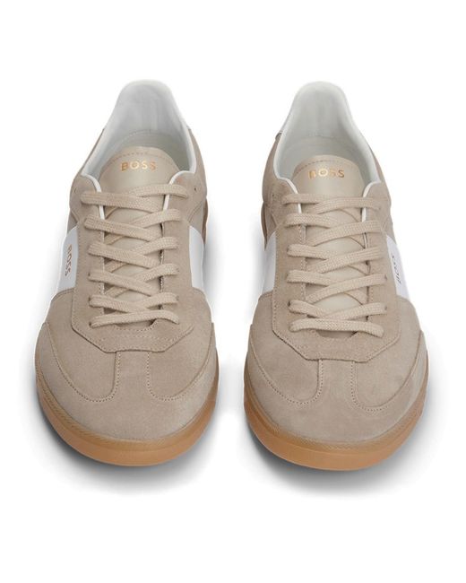 Boss Brown Brandon Tennis Style Trainer for men