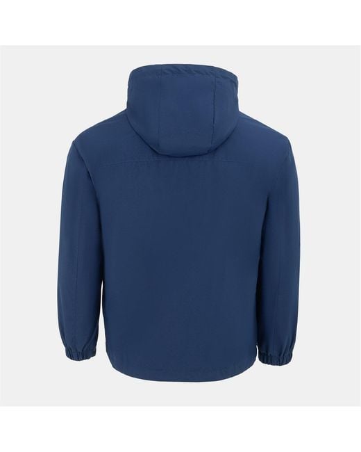 Gelert Blue Hooded Water Resistant Windproof Waterproof Jacket for men