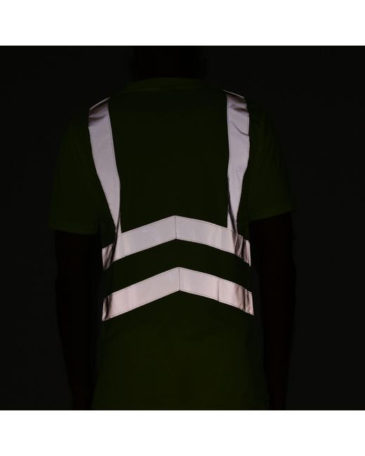 Regatta Green Hi-Vis T-Shirts for men