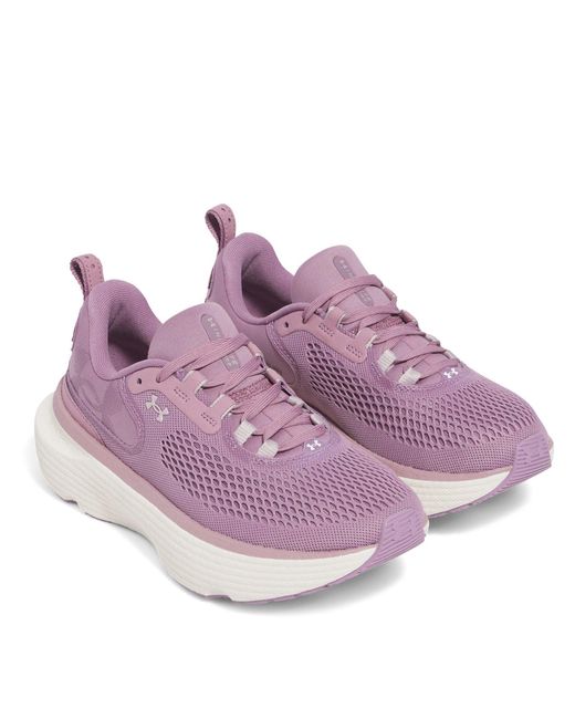 Under Armour Purple Infinite Elite 2 Running Shoes Prime Quartz Dawn