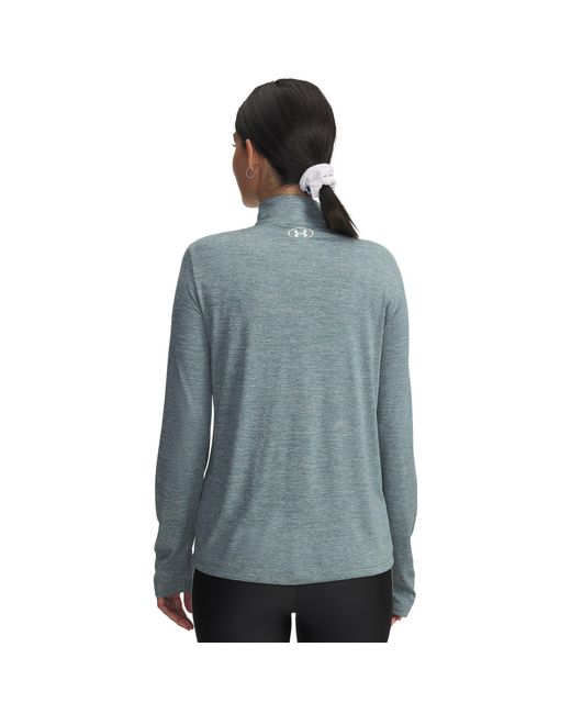 Under Armour Blue Tech Half Zip Top