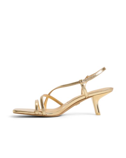 ALDO Metallic Lendacan Heeled Sandals