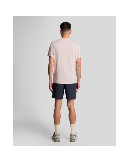 Lyle & Scott Blue Plain Swim Shorts for men