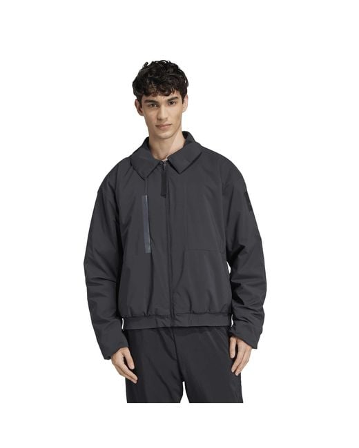 Adidas Gray Myshelter Puffer Jacket for men