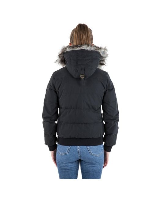 DLX Gray Kendrick Fitted Insulated Down Jacket
