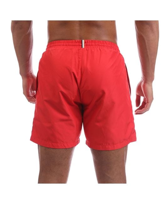 Boss Red Starfish Bm Logo Swim Shorts for men