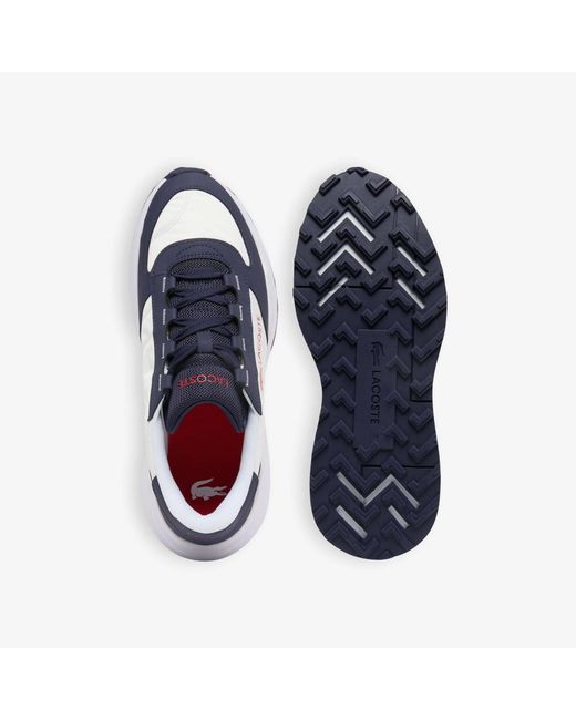 Lacoste Blue Elite Actevo Runners for men