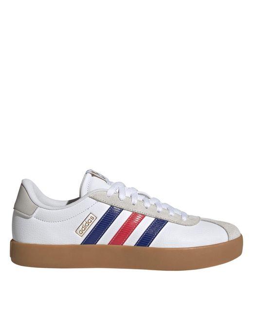 Adidas Blue Vl Court 3.0 Shoes for men