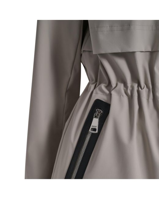 DKNY Black Rain Anorak Jacket