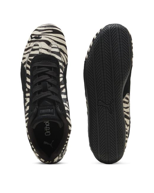 PUMA Black Speedcat Pony Low-Top Trainers