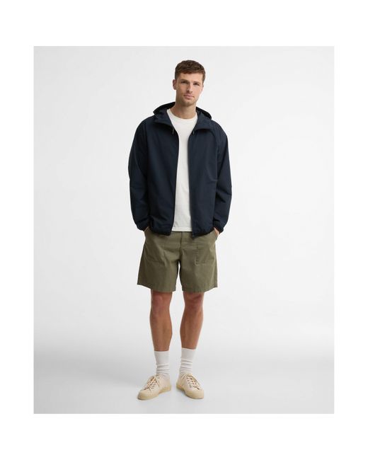Barbour Blue Rain Anorak Jacket for men