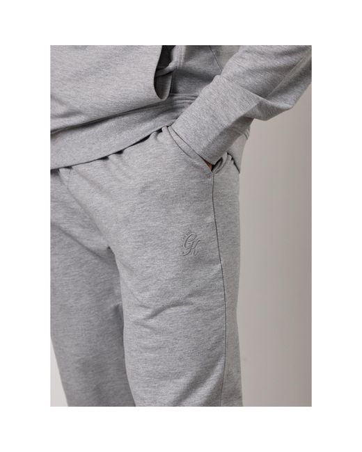 Gym King Gray Victory Loopback Jogger for men