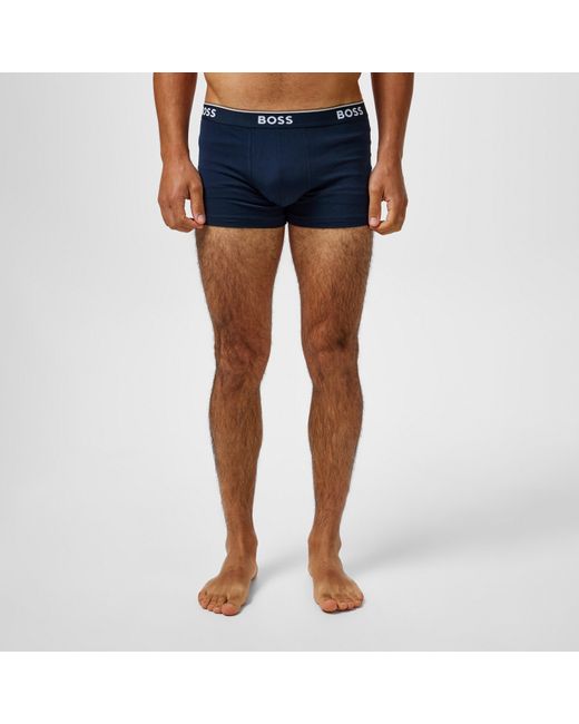 Boss Blue 3 Pack Power Boxer Shorts for men