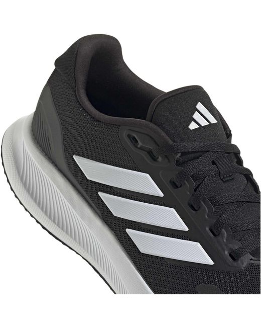 Adidas Black Run Falcon 5 Trainers for men