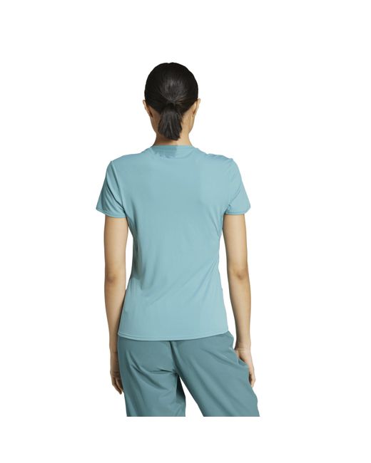 Adidas Blue Adizero Running T-Shirt