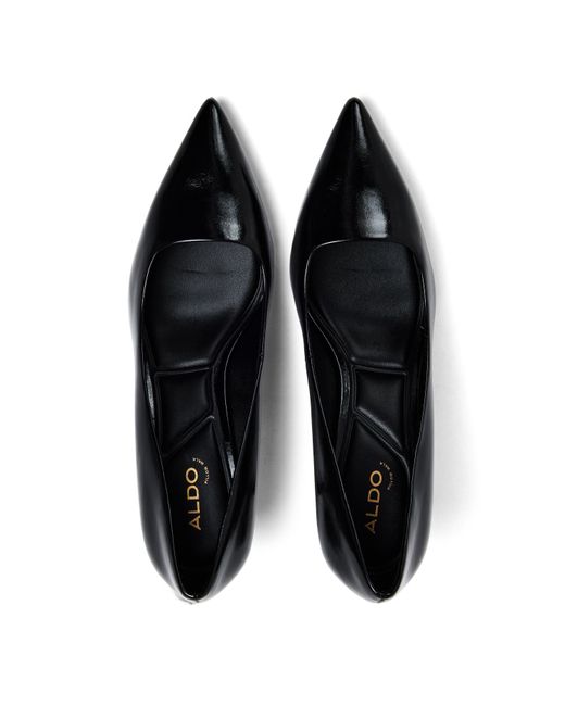 ALDO Black Stiletto Court Shoes