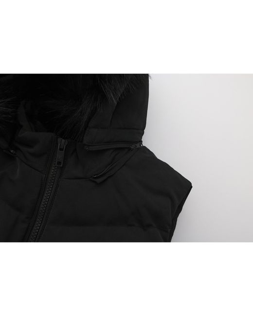 SoulCal & Co California Black 2 Zip Gilet Ladies