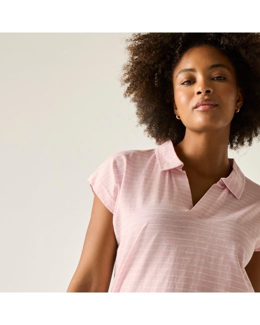 Regatta Pink Lorana Breathable T-Shirt