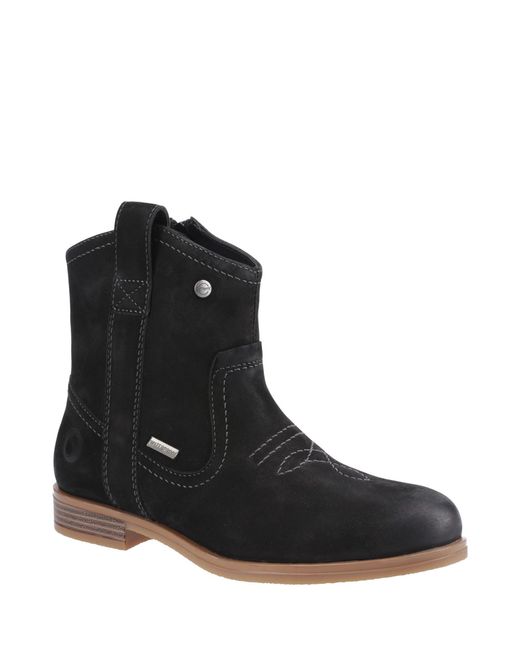 Cotswold Black Signet Ankle Boots