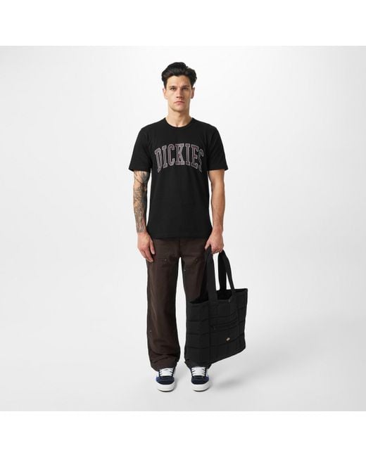 Dickies Black Aitkin Tee Sn44 for men