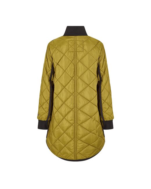 DKNY Green Quilted Jacket