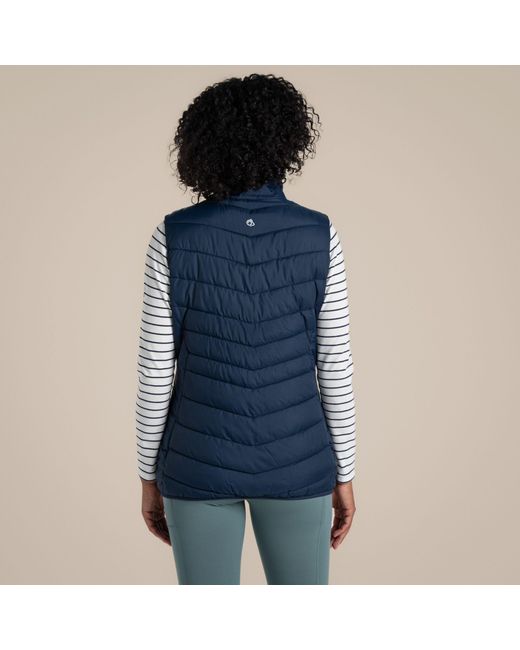 Craghoppers Blue Complite Ix Insulated Water-Repellent Vest