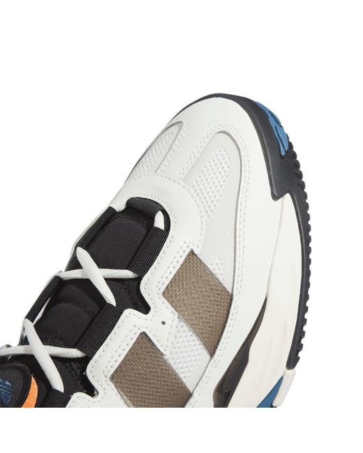 Adidas Originals White Niteball Trainers for men
